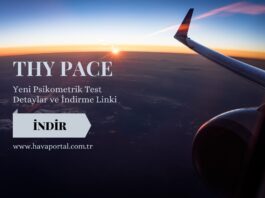 THY PACE (Yeni Psikometrik Test) Bilgilendirme ve İndirme Bağlantısı